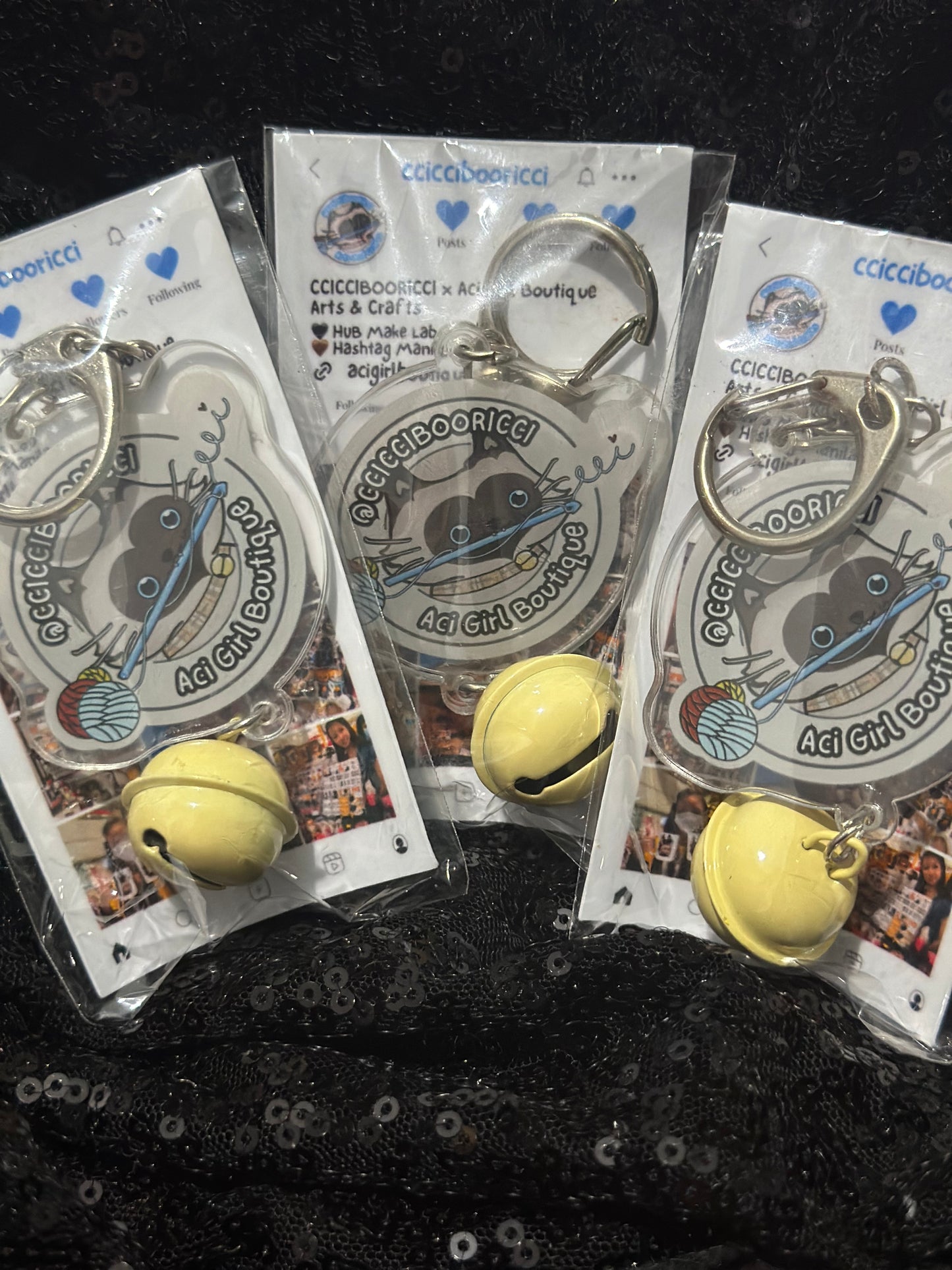 CCICCIBOORICCI MOCHI PREMIUM KEYCHAIN