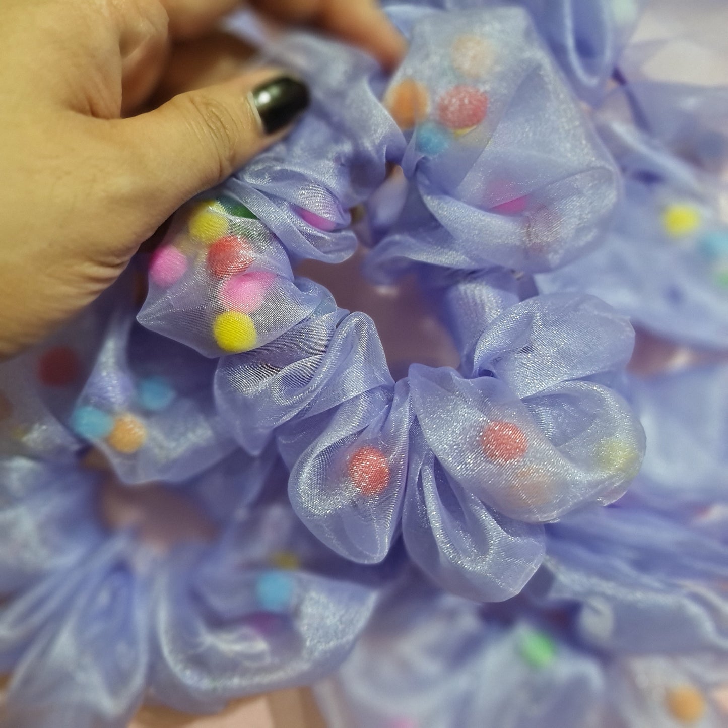 BERRY | Candy Confetti Scrunchies