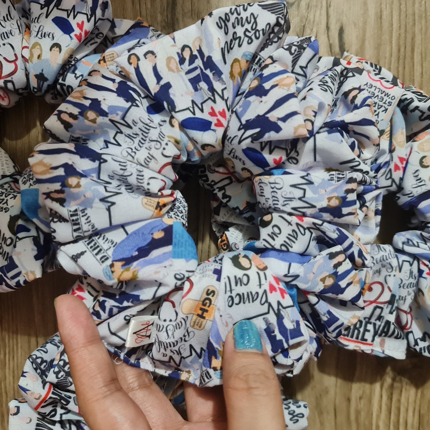 Grey's Anatomy XL Scrunchies