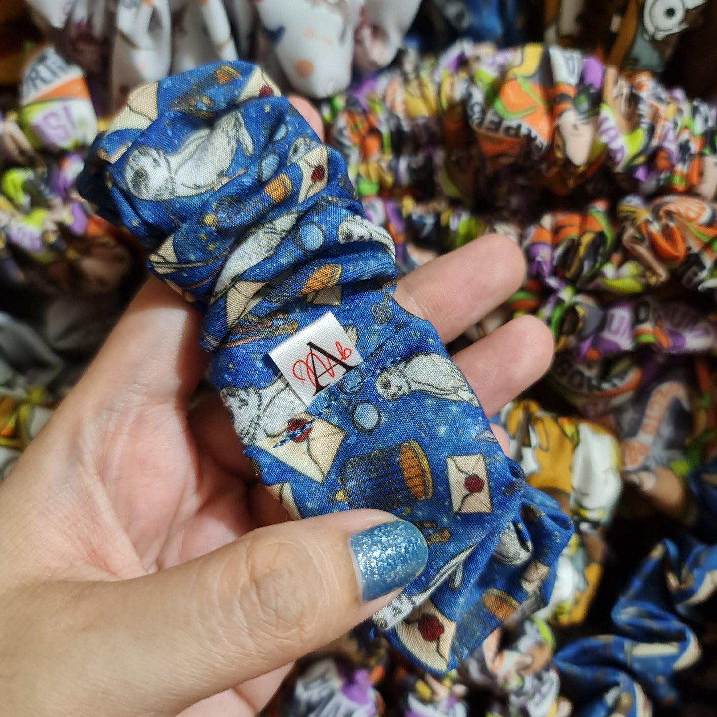 Hedwig Blue | Harry Potter Scrunchies