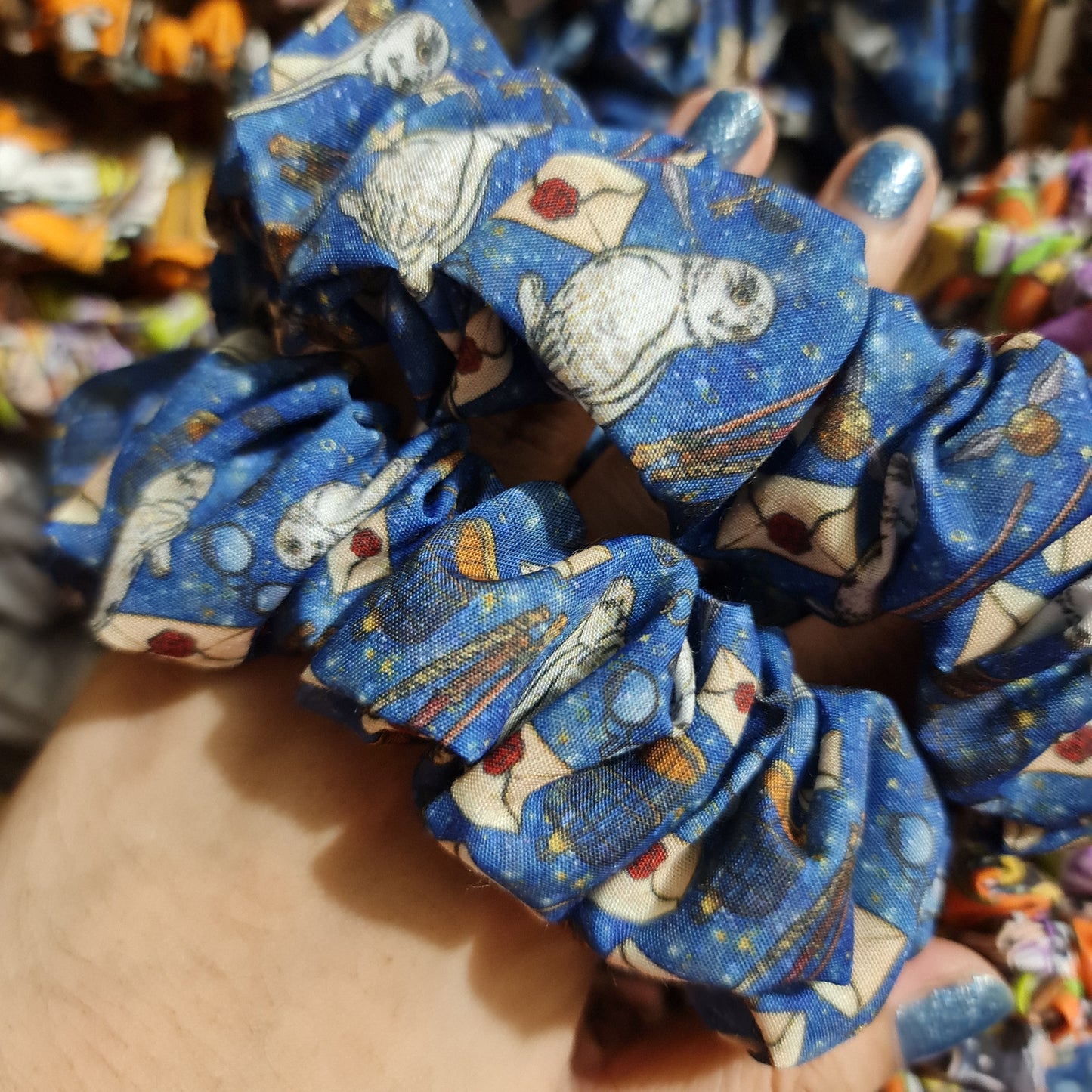 Hedwig Blue | Harry Potter Scrunchies