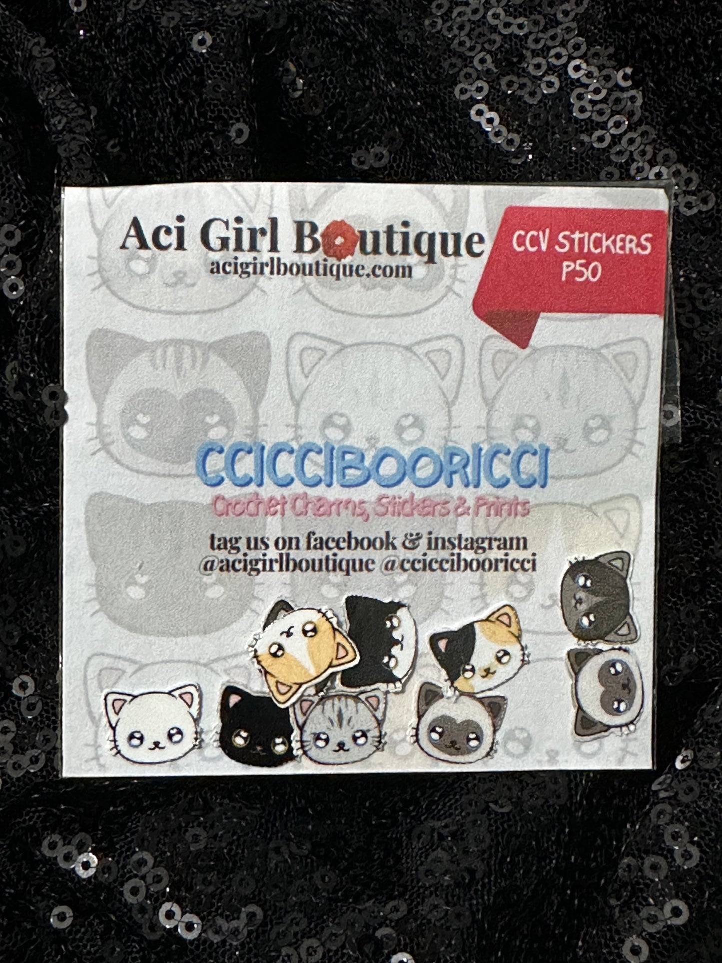 CCICCIBOORICCI CCV Stickers