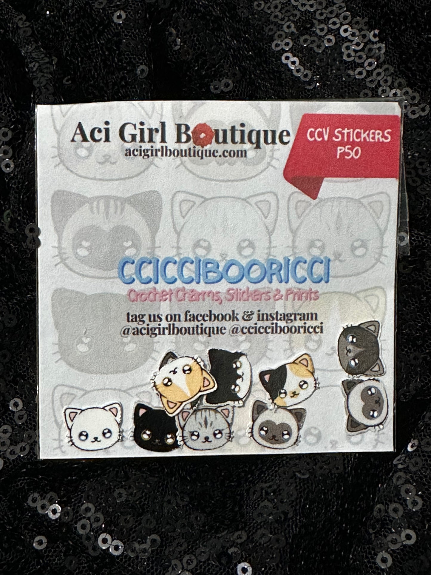 CCICCIBOORICCI CCV Stickers